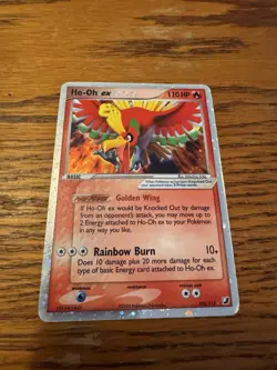 Pokemon Ho-Oh ex 104/115 EX Unseen Forces Holo Rare Card 2005 Nintendo English - Image 1