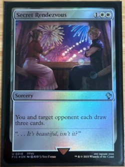 MTG: Secret Rendezvous (0218) Commander: Final Fantasy Foil NM - Image 1