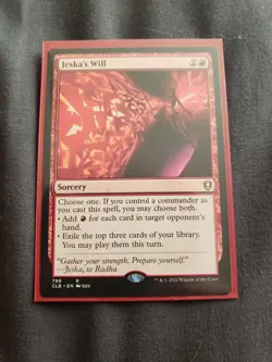 MTG Jeska's Will Baldur's Gate Commander 799 NM - Image 1
