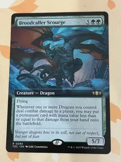 Magic The Gathering, Broodcaller Scourge, Extended Art, ENG, NM - Image 1