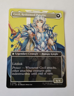 MtG Cecil, Dark Knight (FIN-0380) Rare Showcase English MINT - Image 2