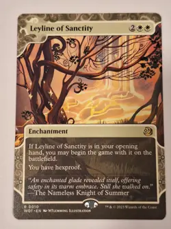 Leyline of Sanctity - SHOWCASE -Enchanting Tales - Magic the Gathering MTG Nice! - Image 1