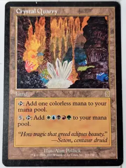 Crystal Quarry - Odyssey - Magic the Gathering MTG Nice! - Image 1