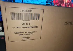 Strixhaven Commander Set 5 Decks Factory Sealed Box Magic the Gathering MTG - Image 1