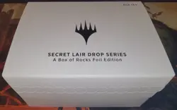 A Box of Rocks FOIL Secret Lair Sealed Magic the Gathering MTG - Image 1