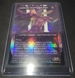 Sephiroth, Fabled SOLDIER Borderless FOIL (0382) Final Fantasy NM+ MTG - Image 2