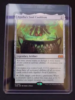 Agatha's Soul Cauldron NM Wilds of Eldraine MTG Magic the Gathering - Image 1