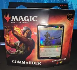 Arm for Battle Commander Deck Commander Legends 2020 SEALED Magic the Gathering - Image 1
