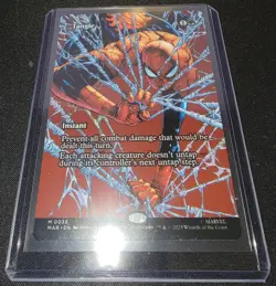 Tangle Borderless Regular 0038 NM Spider-Man Magic the Gathering MTG - Image 1