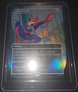 Secret Lair Marvel's Spider-Man Heroic Deeds Ephemerate FOIL Magic the Gathering - Image 1