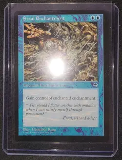 Steal Enchantment Tempest NM Magic the Gathering MTG - Image 1