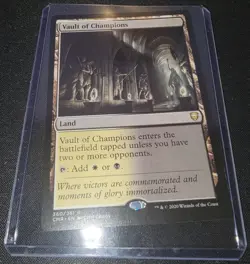 Vault of Champions Commander Legends Regular NM Magic the Gathering MTG - Image 1