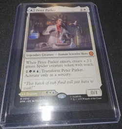 Peter Parker Amazing Spider-Man Mythic 0010 NM Magic the Gathering MTG - Image 1