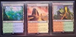 Edge of Eternities Lands: Breeding Pool + Sacred Foundry + Stomping Ground NM - Image 1