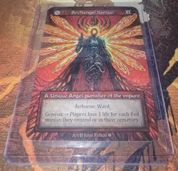 Archangel Samael Unique Regular Sorcery Contested Realm Gothic NM+ - Image 1