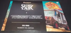 Twisted Metal Sol Ring Rainbow Foil NEW Sealed Secret Lair Magic the Gathering - Image 1