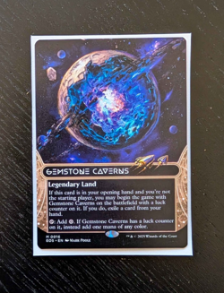 GEMSTONE CAVERNS Borderless Mythic Rare Edge of Eternities Near Mint MTG - Image 1