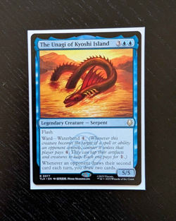 THE UNAGI OF KYOSHI ISLAND Rare Avatar: The Last Airbender Near Mint MTG - Image 1