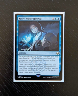 SPIRIT WATER REVIVAL Rare Avatar: The Last Airbender Near Mint MTG - Image 1
