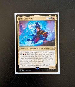 FIRE LORD AZULA Rare Avatar: The Last Airbender Near Mint Magic: The Gathering - Image 1