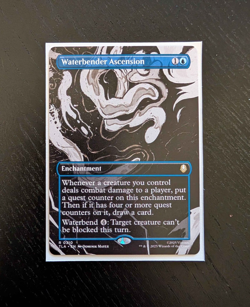 WATERBENDER ASCENSION Rare Borderless Avatar: The Last Airbender Near MTG - Image 1