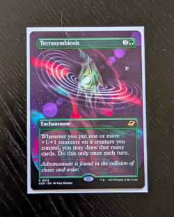 TERRASYMBIOSIS Borderless Rare Edge of Eternities Near Mint MTG - Image 1
