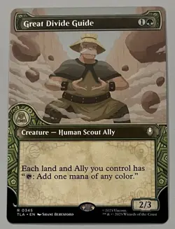 MTG Avatar: TLA Great Divide Guide Creature RARE REGULAR #0345 - Image 1