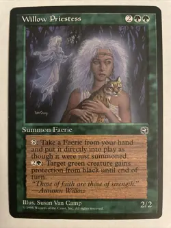 Willow Priestess / Homelands (reserve list) *-NM-* Magic MTG - Image 1