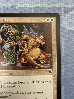 Humility - Tempest - Magic The Gathering Vintage 1997 WOTC - Image 3