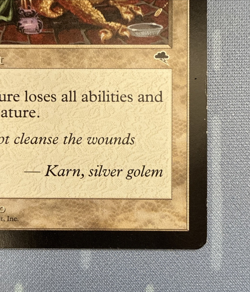 Humility - Tempest - Magic The Gathering Vintage 1997 WOTC - Image 5