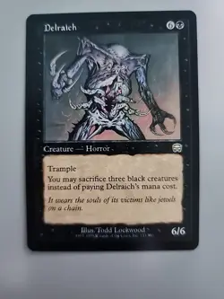 MTG Delraich Mercadian Masques 133/350 Regular Rare - Image 1