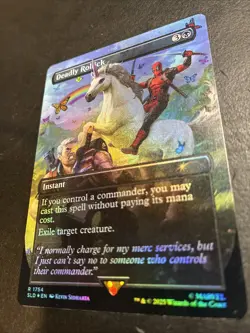 Deadly Rollick (Rainbow Foil) Secret Lair Drop Foil - Image 1