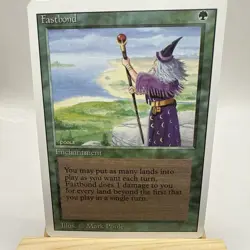 Fastbond - 1994 Magic the Gathering MTG Revised - Mint - Image 2