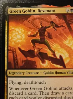 Green Goblin, Revenant 0130 Uncommon Spider-Man Magic: The Gathering - Image 2