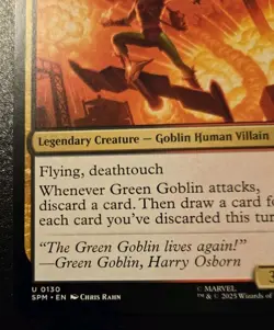 Green Goblin, Revenant 0130 Uncommon Spider-Man Magic: The Gathering - Image 4