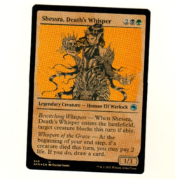 Shessra, Death’s Whisper Showcase #345 Uncommon Foil Forgotten Realms MTG Card - Image 1
