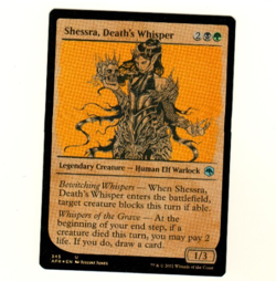 Shessra, Death’s Whisper Showcase #345 Uncommon Foil Forgotten Realms MTG Card - Image 3