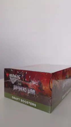 MTG Brothers War Draft Booster Box Sealed, English Edition - Image 5