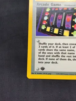 Pokemon Cards: Neo Genesis 1st Edition Rare: Arcade Game 83/111 - Image 5