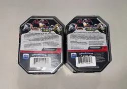 Pokemon Paldean Fates 4 Pack Tin Lot of 2 - Shiny Charizard EX & Iron Treads EX - Image 2