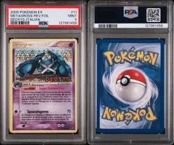 Pokemon Metagross Ex Deoxys Holo Stamped 11/107 Excellent Ita Pop 1 No Higher - Image 3