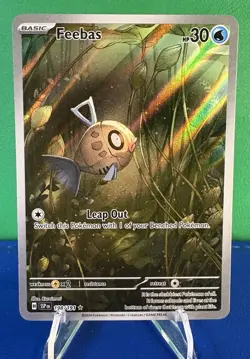 Pokemon TCG Feebas 198/191 Surging Sparks Illustration Rare Full Art - Near Mint - Image 1