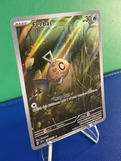 Pokemon TCG Feebas 198/191 Surging Sparks Illustration Rare Full Art - Near Mint - Image 2
