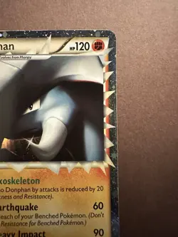 Pokemon TCG 2010 Donphan Prime HeartGold SoulSilver Ultra Rare Holo 107/123 - LP - Image 4