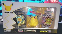 Pokemon 25th Celebrations Premium Figure Collection Pikachu VMAX Factory Sealed! 820650809408 - Image 1