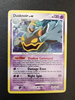 Dusknoir 1/100 Diamond & Pearl Stormfront Pokemon Holo Rare - Image 2