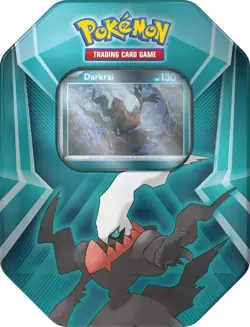 Pokemon TCG: Darkeai Triple Whammy Collectors Tin - Factory Sealed - Image 1