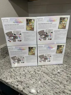 Pokemon Prismatic Evolutions ETB Case of 4 Boxes Dollar General Brand New - Image 2