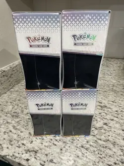 Pokemon Prismatic Evolutions ETB Case of 4 Boxes Dollar General Brand New - Image 3