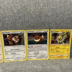 Eevee / Eeveelutions Bundle Promos & Reverse Holo 5x Pokemon TCG - Image 3